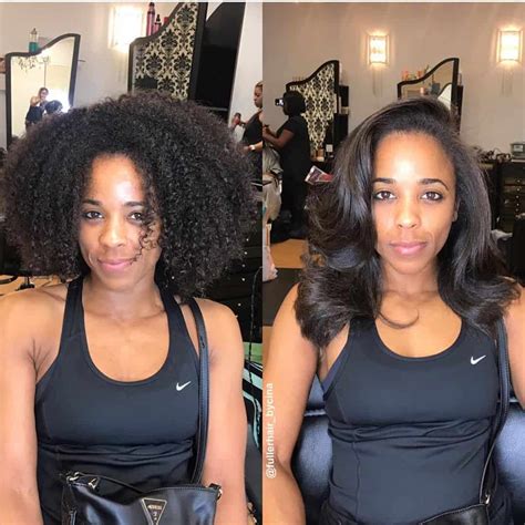 A silk press is a hairstyling technique that uses a blow-dryer and flat iron to straighten your hair without a chemical relaxer. The technique is for natural and relaxed hair is the same as a traditional press and curl, this style ups the ante.